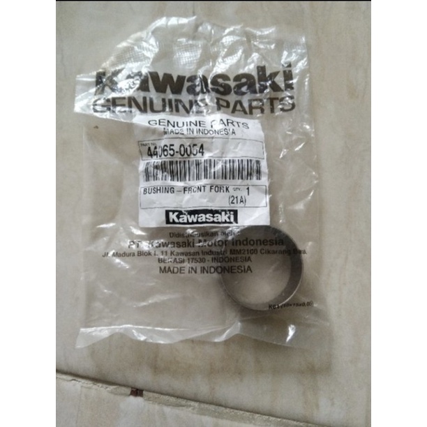 bushing cincin ring Kuningan as shock shok depan klx150 klx 150 ori