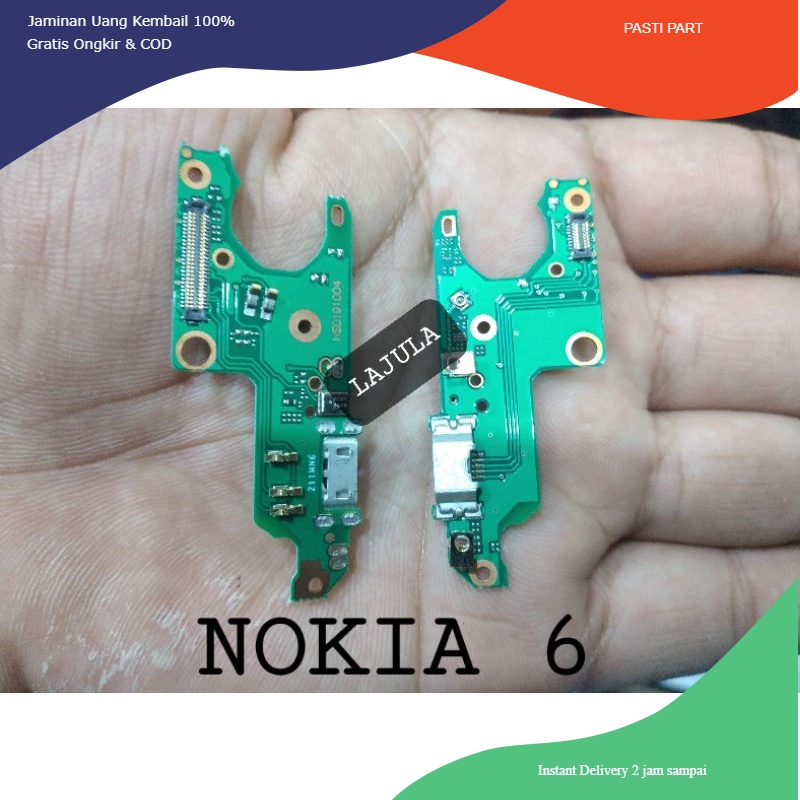 board papan cas konektor charger nokia 6