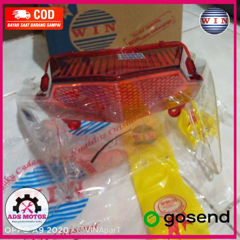 MIKA LAMPU BELAKANG VARIO 125 KZR 2012 -2014 | MIKA SEIN BELAKANG VARIO TECHNO 125 2012 2013 2014 / 