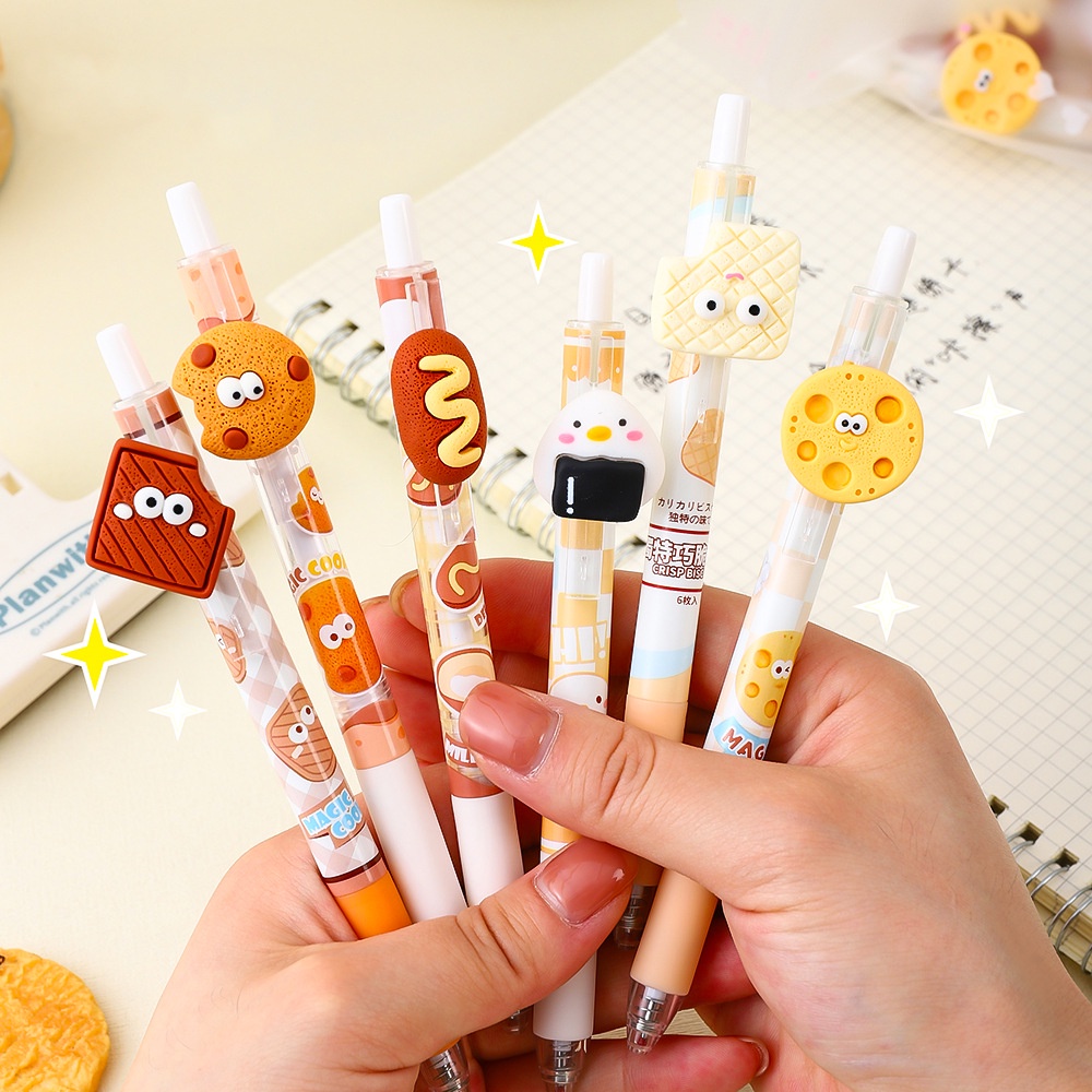 

[HARU] Magic Cookie Gel Pen 0.5mm Pulpen Clay Premium Korean