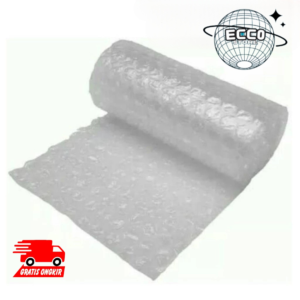 

PLASTIK GELEMBUNG UDARA BUBBLE WRAP PACKING TAMBAHAN PER-1 METER