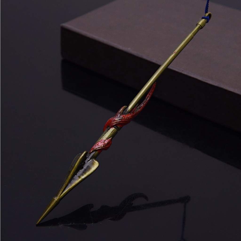 Miniatur Senjata Douluo Dalu Soul Land Asli Import Koleksi Pajangan Hiasan Gantungan Kunci- Solo Gal