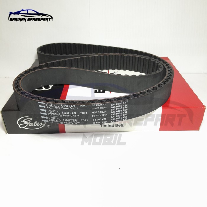 Timing Belt Panjang L300 Diesel th 84-95 merk Gates
