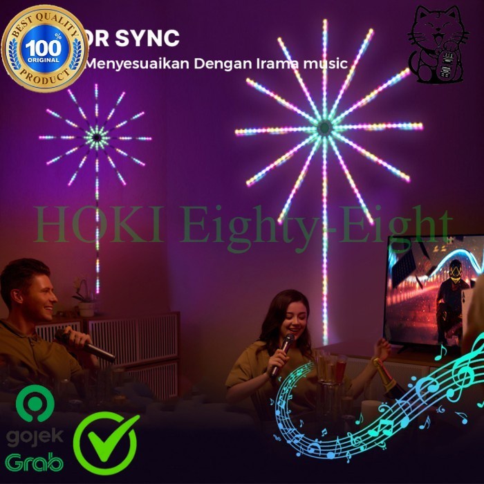 LED Starlight | Lampu Ikuti Irama Suara ORIGINAL PREMIUM EE