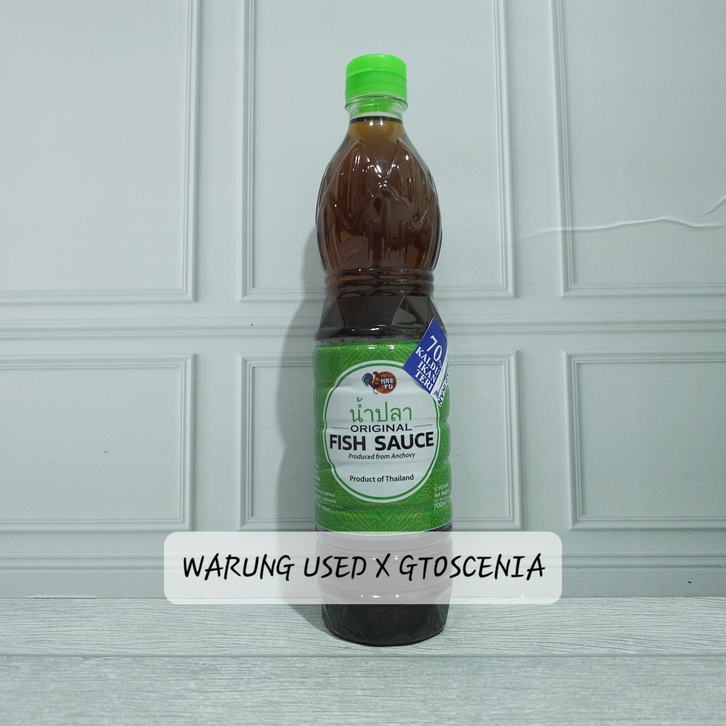 

Mae Fu Fish Sauce / Kecap Asin Ikan 700ml Thailand Premium