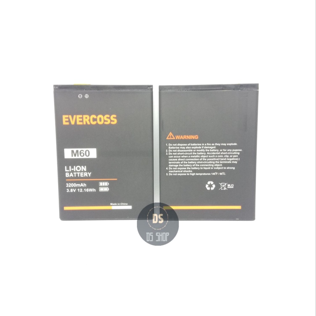 Baterai Batre Batrai HP Evercross Cross Evercoss M6 M6A M60 Xtream 2 U6C 100%
