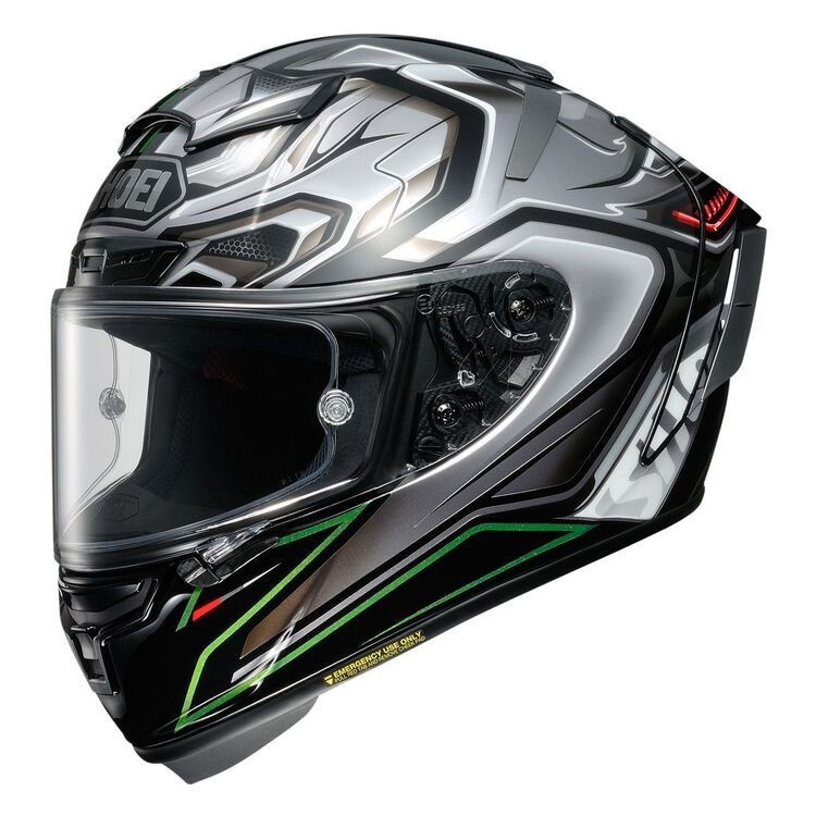 SHoei X14 Aerodyne TC4 Black Grey
