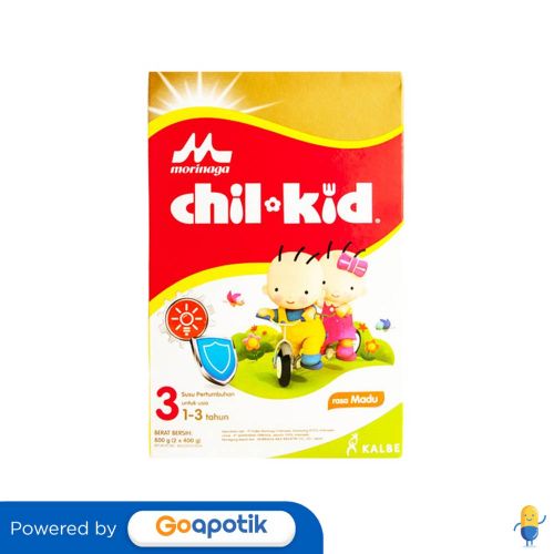 

Morinaga Chil Kid Gold 3 Susu Pertumbuhan Rasa Madu 400 Gram Dus