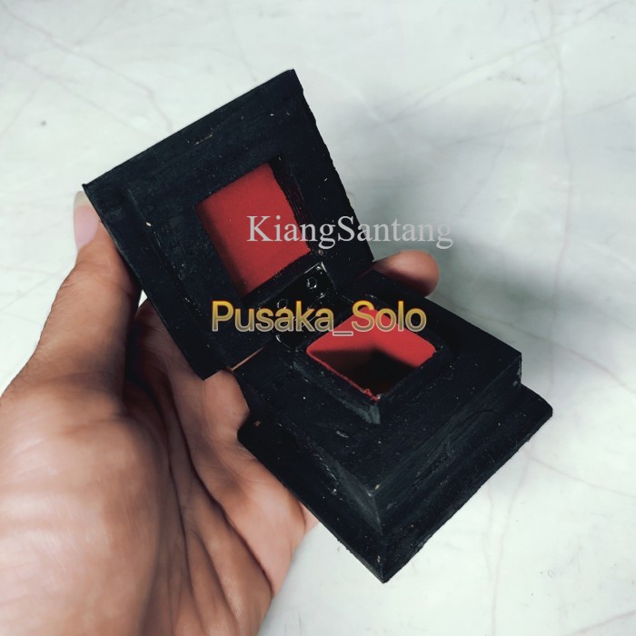 KOTAK BOX CINCIN PERHIASAN UKIR KAYU JATI antik