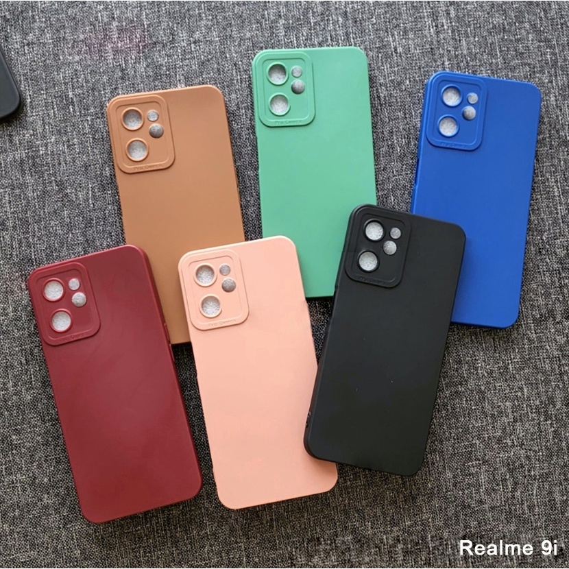 Softcase Realme 8i Realme 9i Case 3D Pro Camera Gel Silika Casing TERBARU