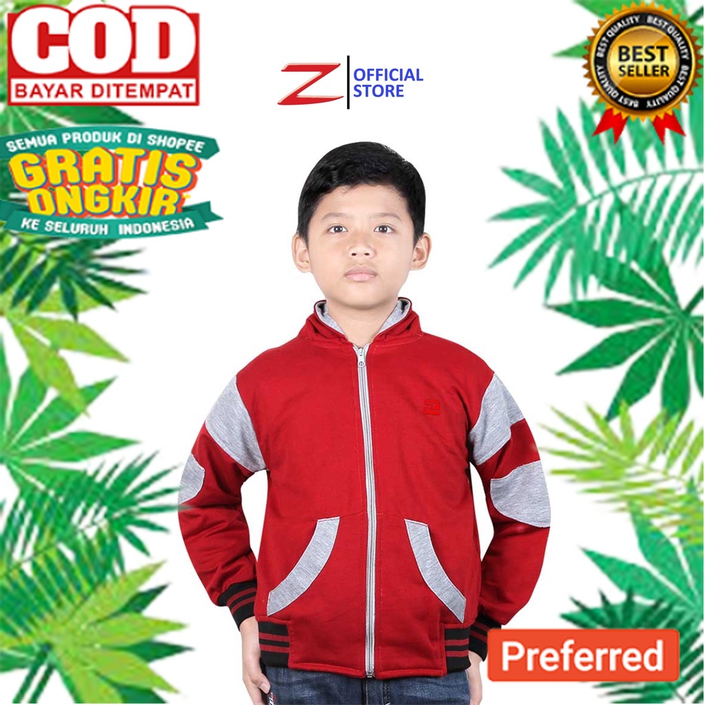 Zeintin - JAKET ANAK LAKI LAKI /JAKET BOLAK BALIK ANAK /JAKET ANAK PARASUT 4-9THN YB// JAKET KEREN M