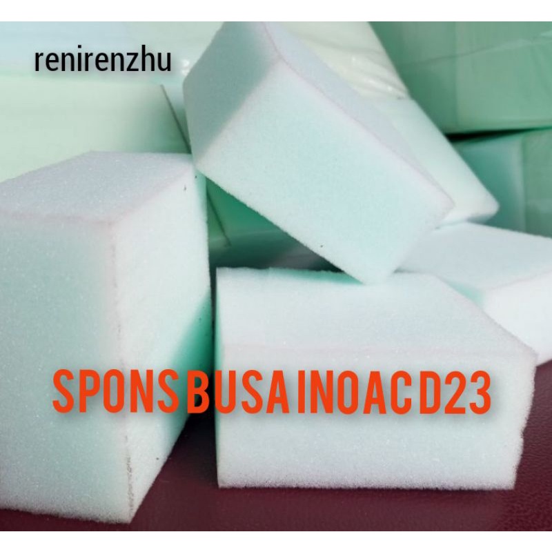 spons inoac potongan busa inoac busa potongan spons cuci piring busa INOAC D23 10cmx10cmx5cm spons c