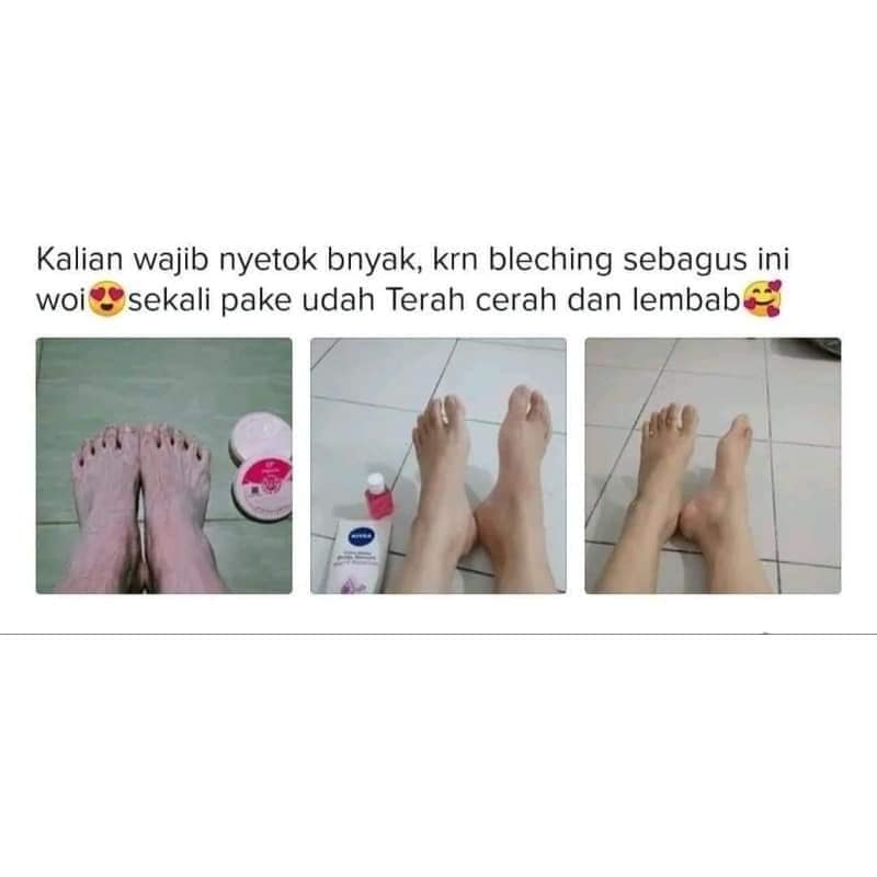 BLEACHING BADAN BPOM, BLEACHING AHA, SEPAKET BLEACHING BODY SERUM AHA MISONELLS BPOM