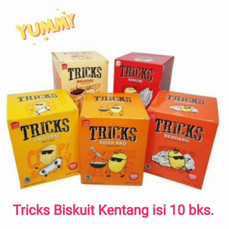 

tays tricks snack | trick box isi 10 bks