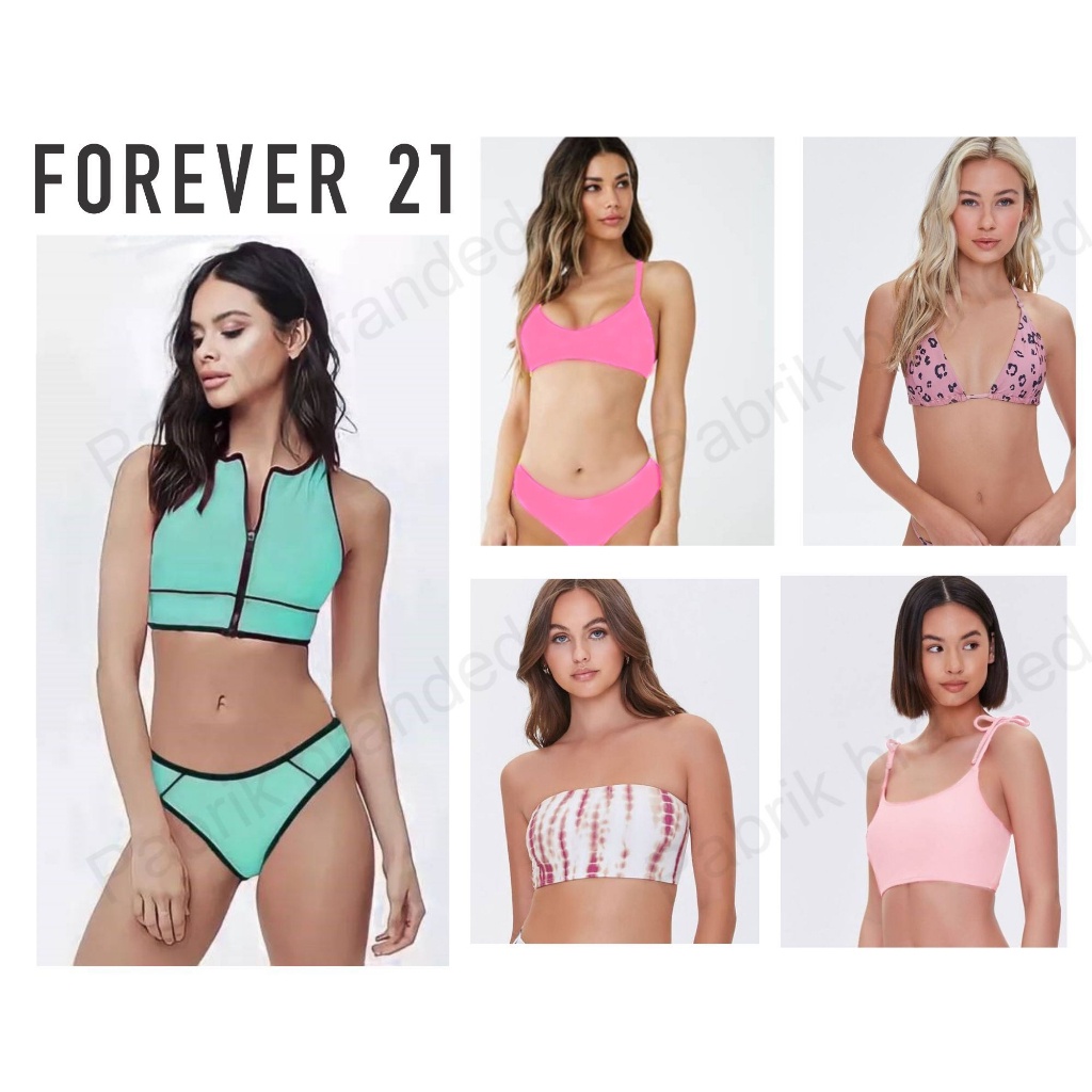pabrik branded  forever21 f21 bikini baju renang pantai bikini murah