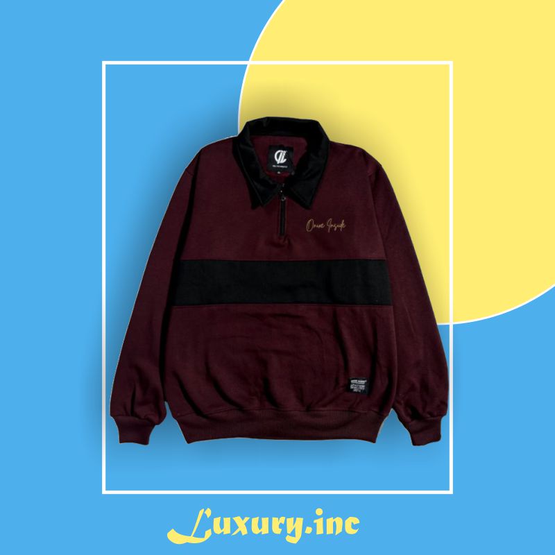 Hoodie Pria Wanita Korea Jaket Zipper Jemper Oversize Couple Unisex Tebal Branded Original Kekinian 