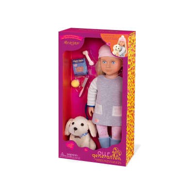 Our Generation Dolls Boneka Meagan With Dog