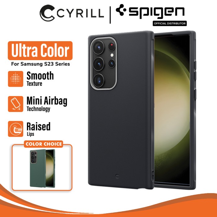 Case Samsung Galaxy S23 Ultra Plus Cyrill UltraColor Soft Cover Casing - Dusk, S23