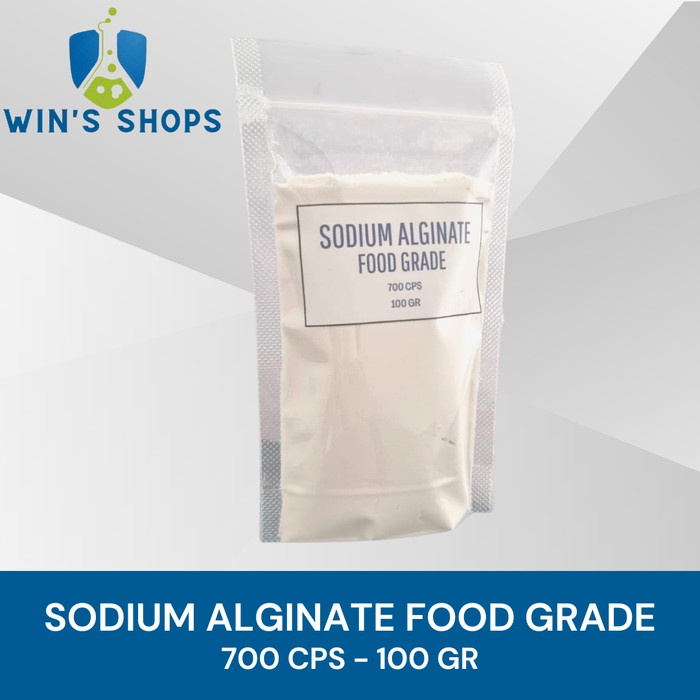 

[Big Sale] Sodium Alginate Food Grade - 100gr