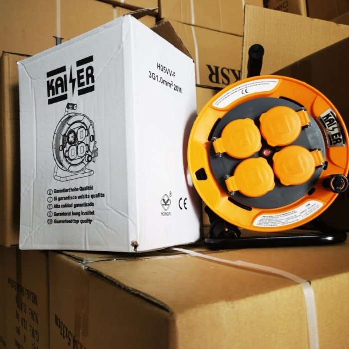 kabel roll 20m kaiser rol gulung Roll Kabel