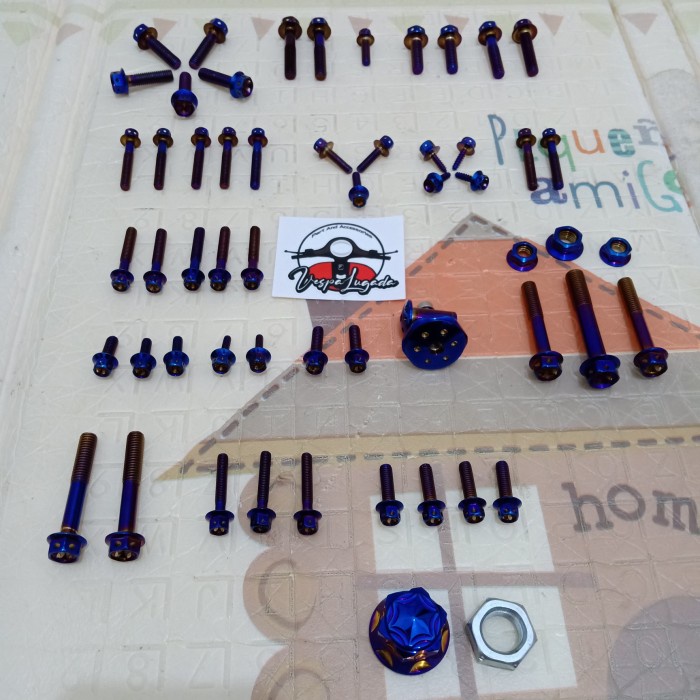 baut PROBOLT FULL BODY vespa SPRINT PRIMAVERA - blue/rainbow