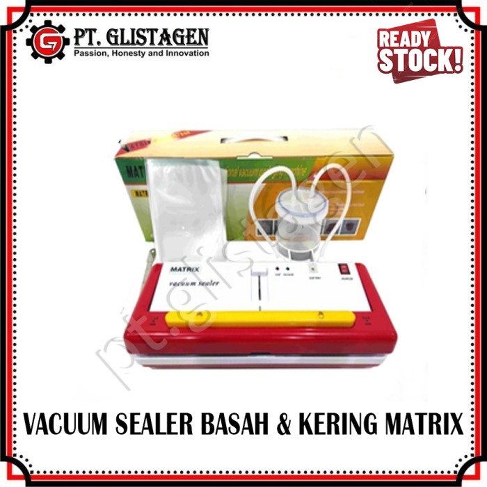 Matrix Vacuum Sealer DZ-280/2SE Mesin Vacum Makanan Basah Kering
