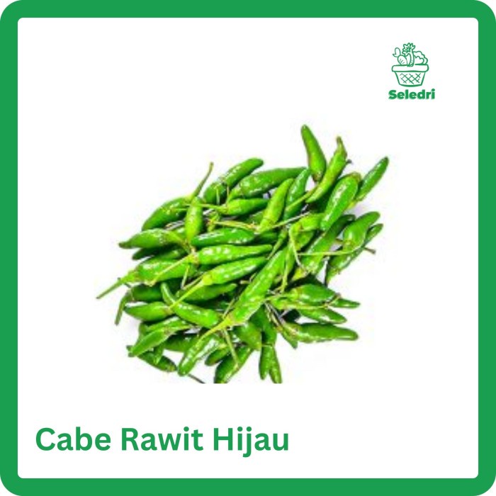 

cabe rawit hijau fresh 100-1kg