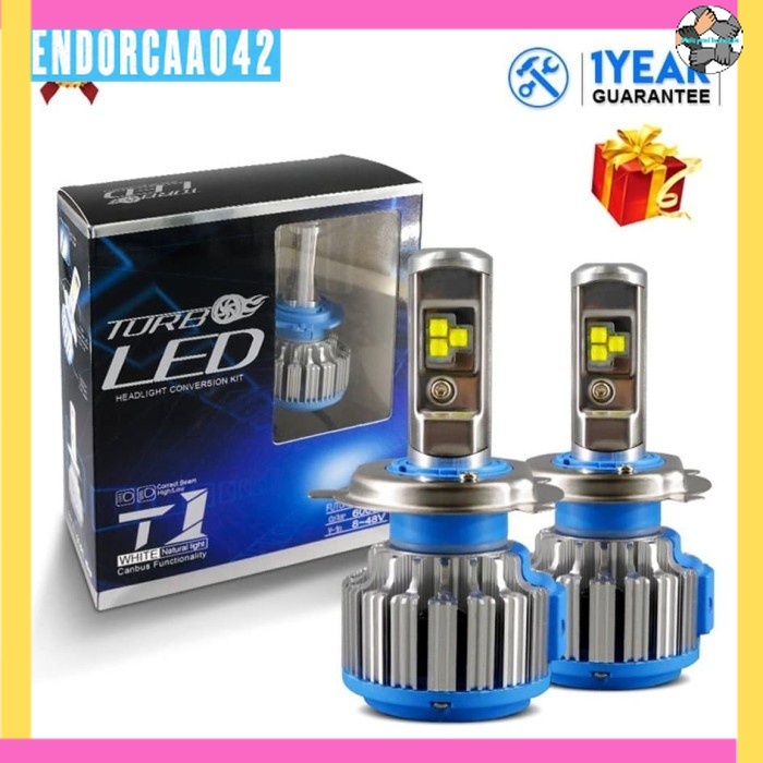 Turbo LED Head Lamp 9005 LED T1 - Headlight Mobil 9005 T1 - Lamp 9005