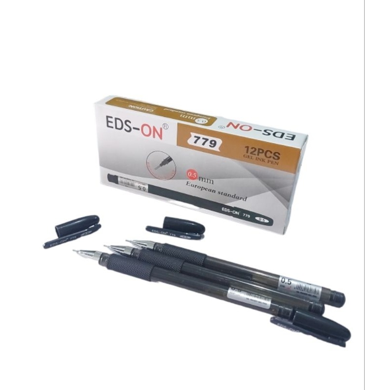 

Pulpen Gel European Standard || Bolpoin Gel Eds-on 779 (1pcs)
