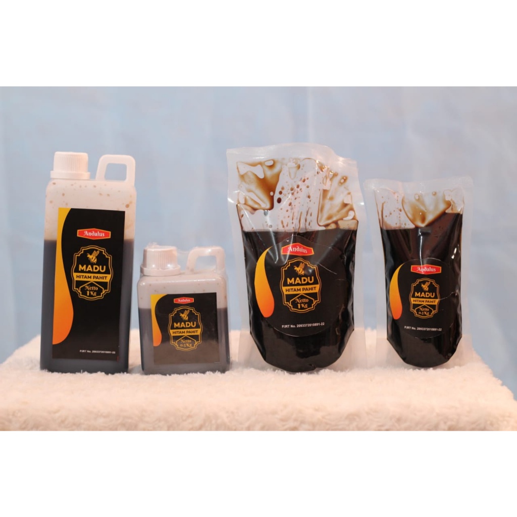 

maduandalusshop Madu Andalus Hitam Pahit 1KG 100% Pure Raw Honey high quality