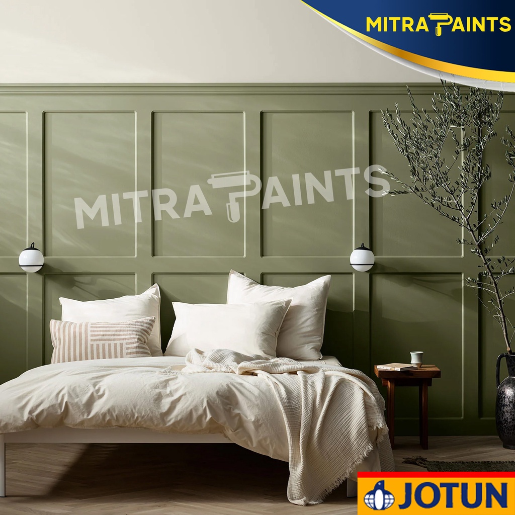CAT TEMBOK JOTUN INTERIOR EKSTERIOR GREEN TEA 8493 / SAGE GREEN HIJAU