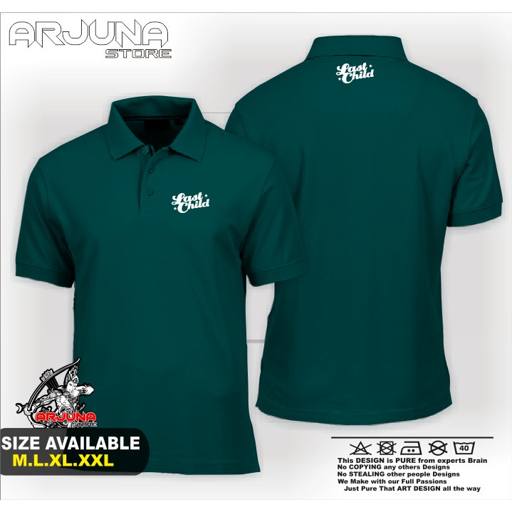 Poloshirt / Kaos Polo Musik Band Last Child Logo terbaru C.J52