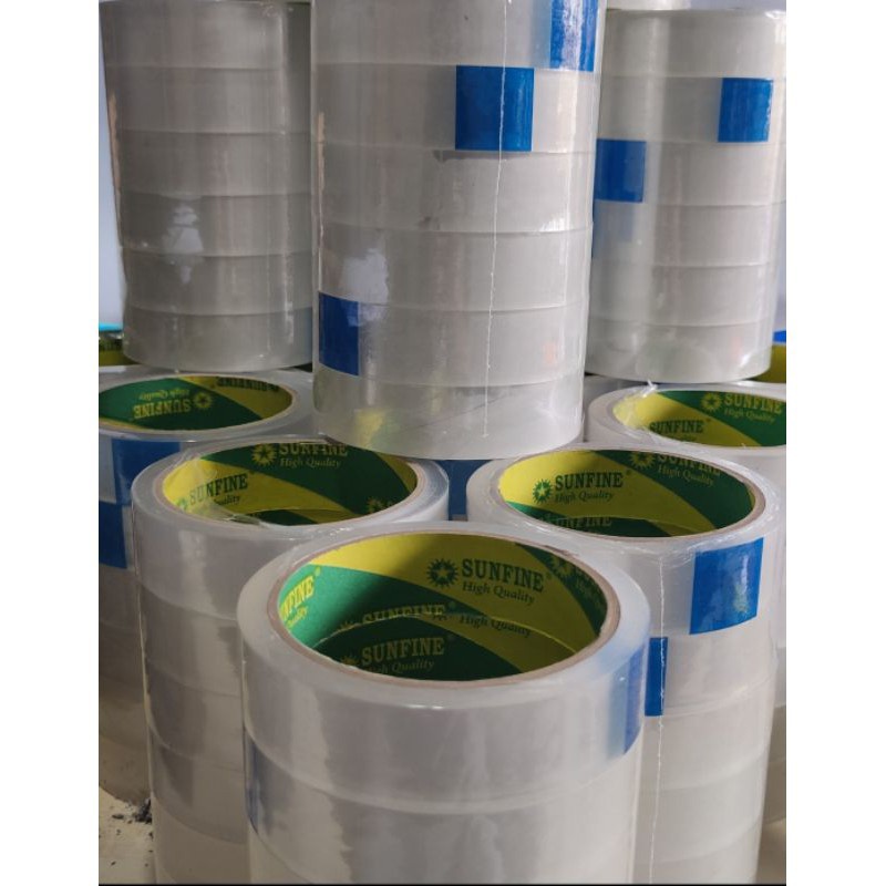 

A031-Lakban Bening Selotip 1 inch 24mm / Isolasi Bening 24mm Ekonomis