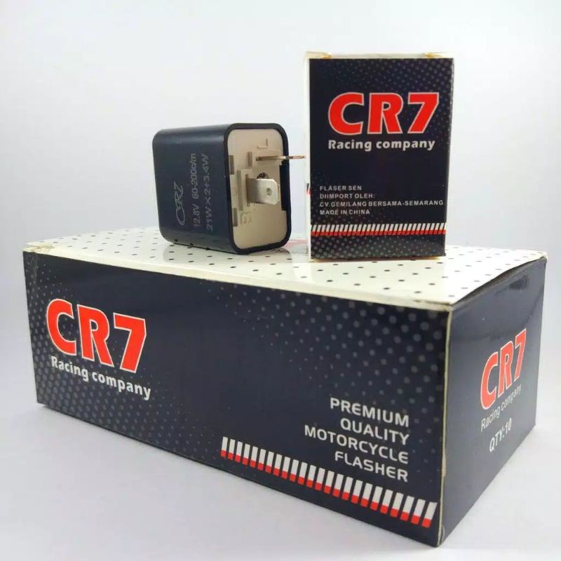 FLASER FLASHER CR7 DAN BUKAN CR7 FLASHER SEIN LED SEN RELAY ATUR CEPAT DV UNIVERSAL FLASHER R15/CBR