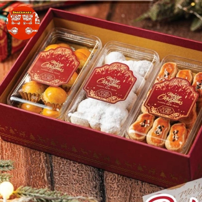 

Christmas Gift Nastar Set Hampers Natal Premium / Hampers Jolly Parcel