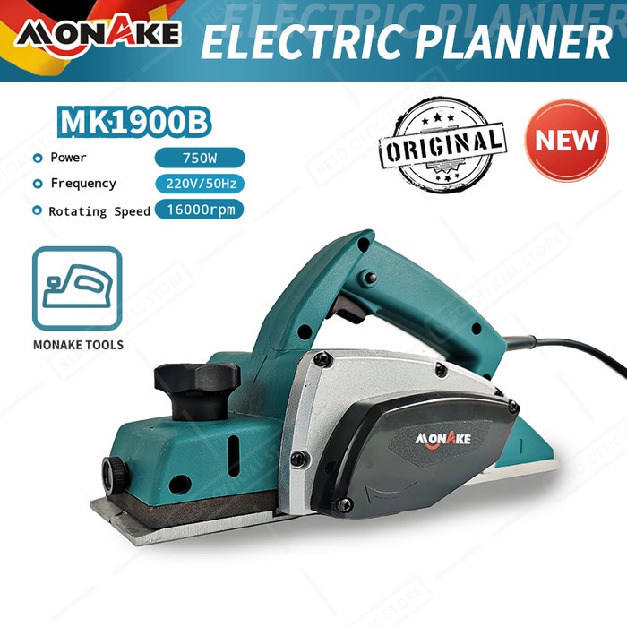 

Electric Planner Mesin Serut kayu alat planer Pasah Ketam 1900B MONAKE