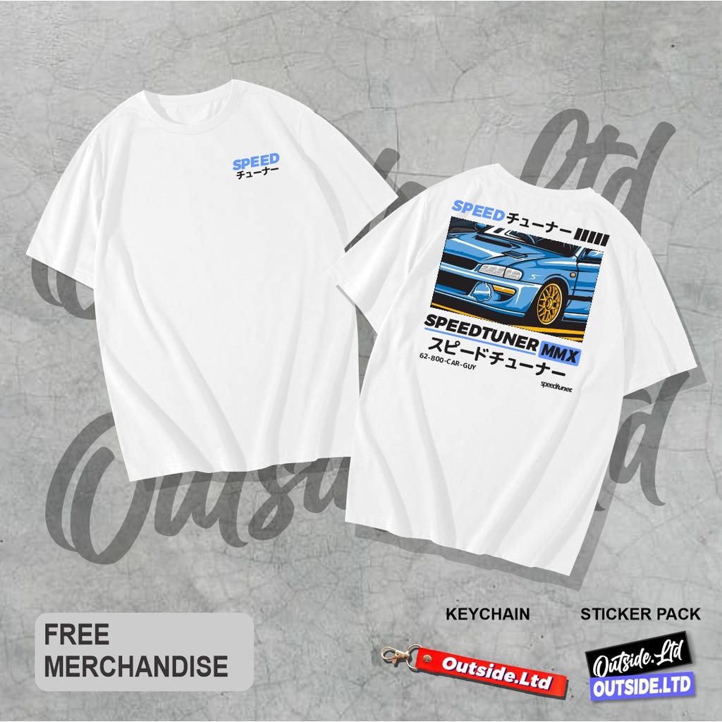 KAOS SPEEDTUNER KAOS MOBIL TSHIRT MODIFIKASI MOBIL