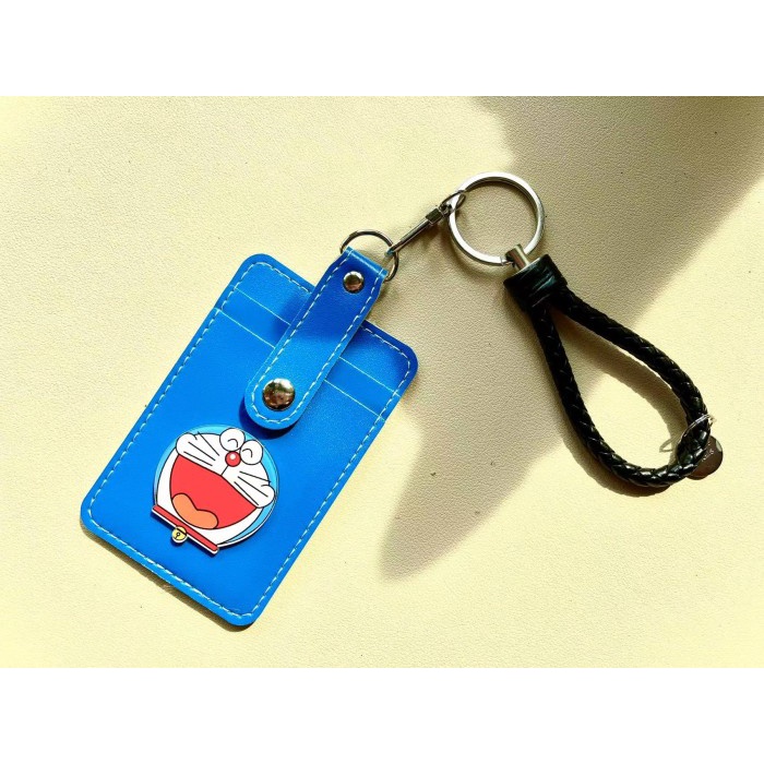 

Eddir Card holder Doraemon Captain American kartu ID/ATM/E-TOLL/Pelajar/name - BIRU B