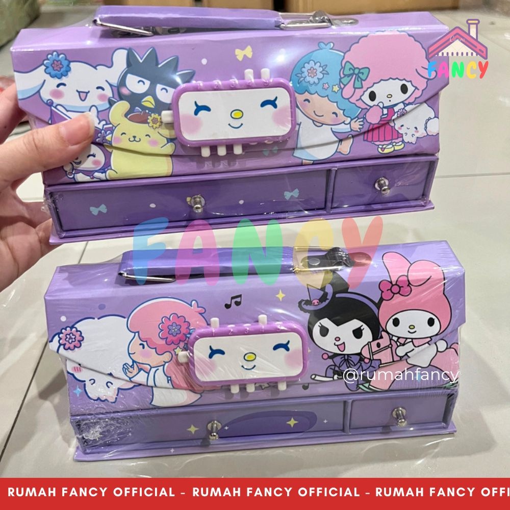 

Tempat Pensil Kotak Pensil Susun motif karakter Kode Model Tas TABUNG KAX 200 ANIMAL / KUROMI / MELODY UNICORN