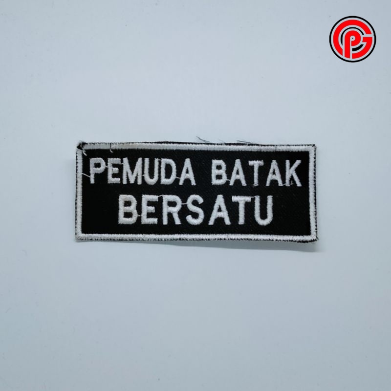 Best Seller Logo Bordir Pemuda Batak Bersatu / Logo Pemuda Batak Bersatu / Bordir Logo Pemuda Batak 