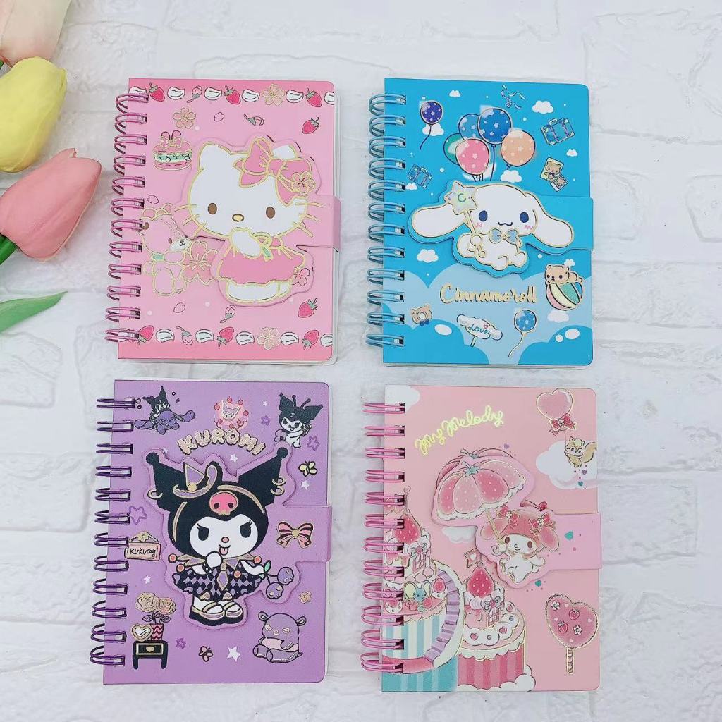 

PROMO Promo Gula - MINI BINDER BOOK MAGNET SANRIO MINI BINDER DIARY MINI | BUKU BINDER | KUROMI | CINAMORROL | MELODY | HELLOKITTY | BUKU KECIL | BUKU MEMO LUCU | DIARY MEMO | BUKU CATATAN KECIL | KADO ULANG TAHUN | CATATAN MINI | BUKU DIARY MINI