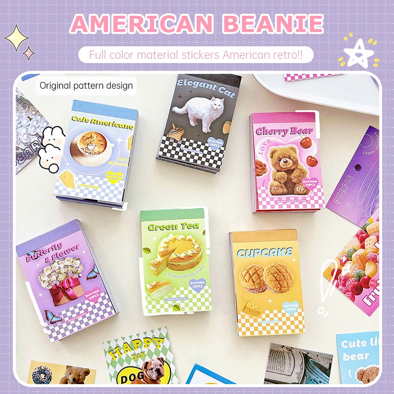 

Stiker Gaya Vintage ，Mini Ins Stiker Notebook， Dekorasi Bahan Stiker DIY-LOY