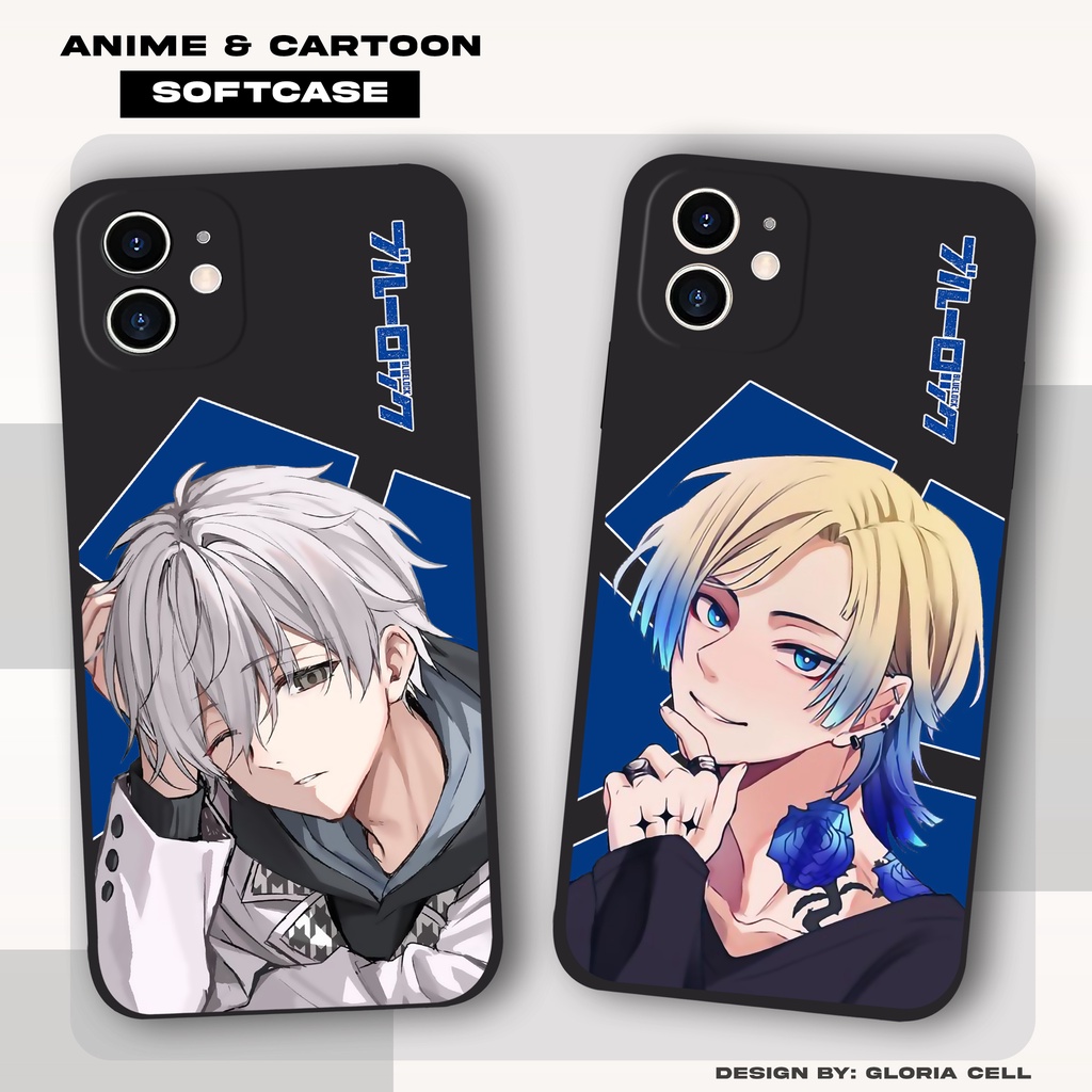 Case Vivo Y15S Y16 Y17S Y12 Y20 Y22 Y36 Y27 Y01 Y30 Y50 Y53 Y1S Y91 V15 V20 S1 Blue Lock Single Seri