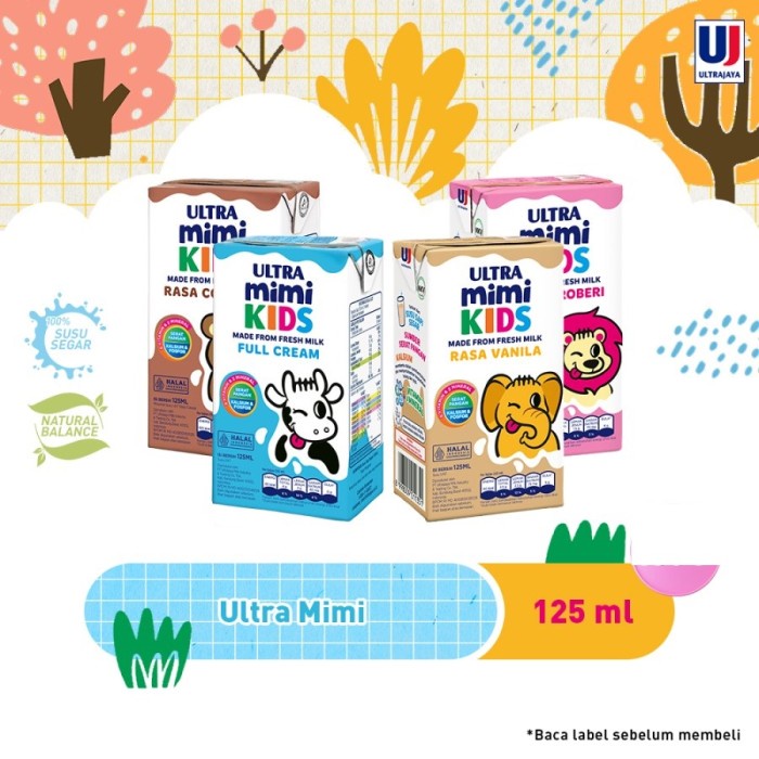 

Ultra Mimi Susu UHT 125ml