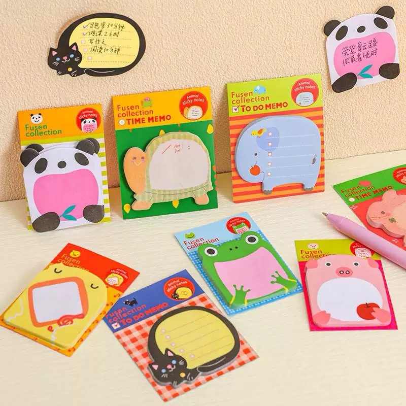 

[COLA] Sticky Note Motif Lucu / Sticky Note Mini Karakater / Catatan Kecil Mini