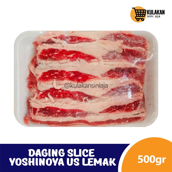 

Daging Slice Yoshinoya US Premium Lemak 500gr - RJD