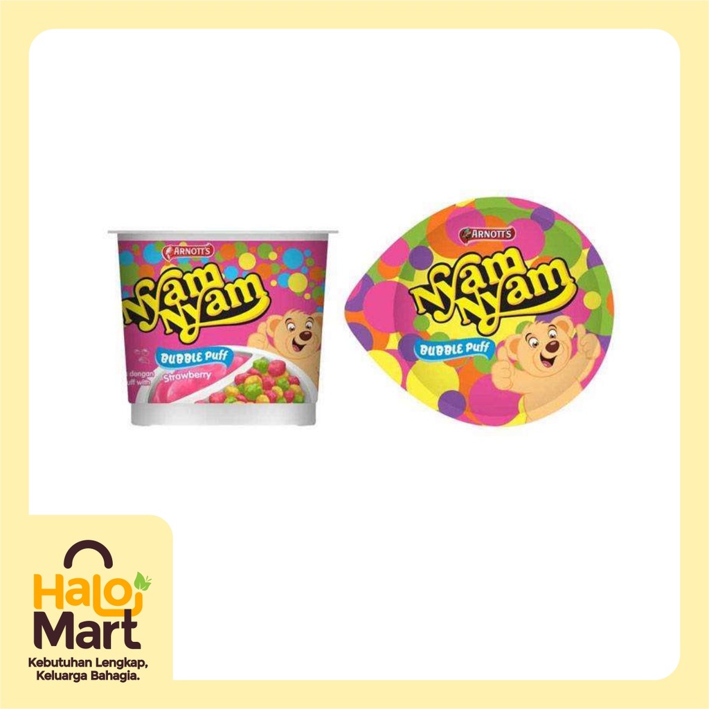 

NYAM NYAM Bubble Puff Strawberry [18 g]