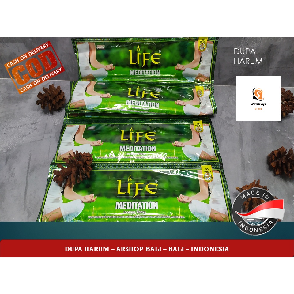 [Dupa Aromaterapi Bali] dupa aromaterapi bali life meditation 1 renteng --- ARSHOP BALI