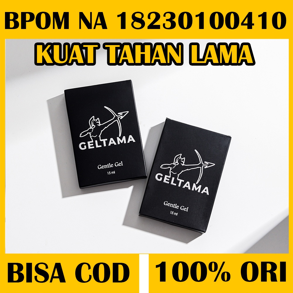 **AMPUH** GELTAMA Gentle Gel Original Obat Kuat Performa Kesehatan Pria Tahan Lama Obat Oles Pelumas