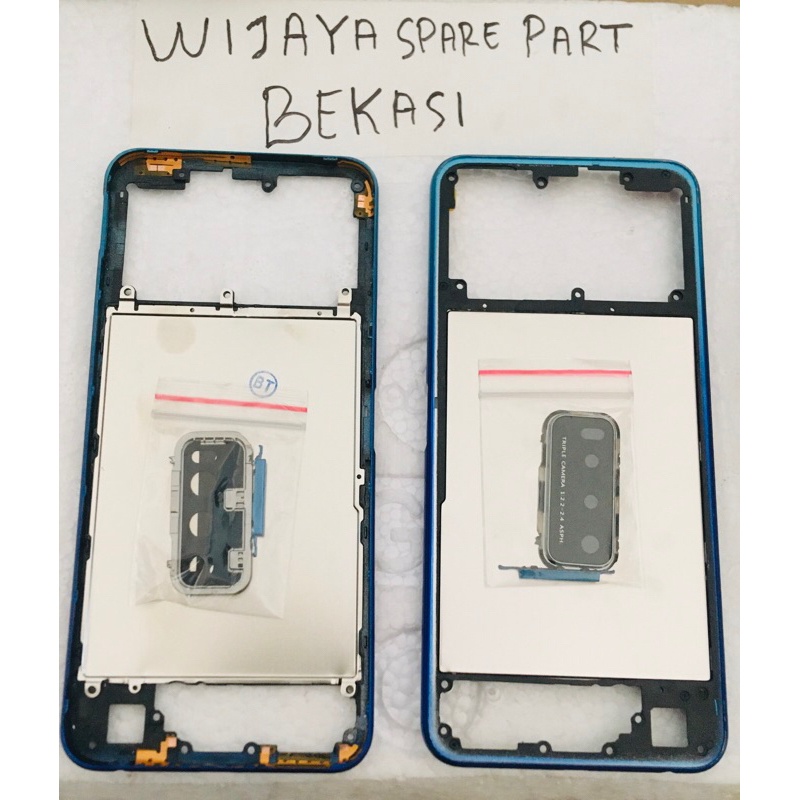 TULANG FRAME/BEZEL VIVO Y12S/Y20/Y20S BLUE